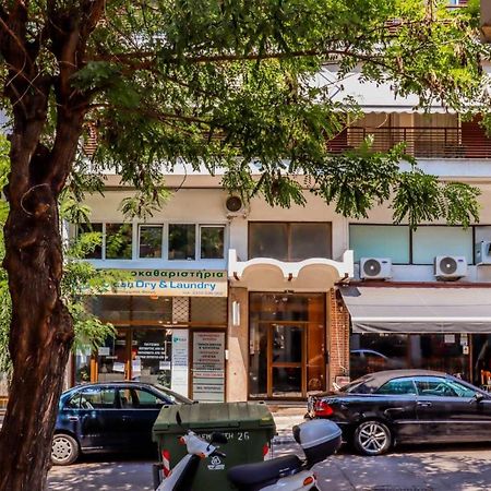 Happy Traveller - Luxury, Free Parking Apartment เทสซาโลนิกิ ภายนอก รูปภาพ